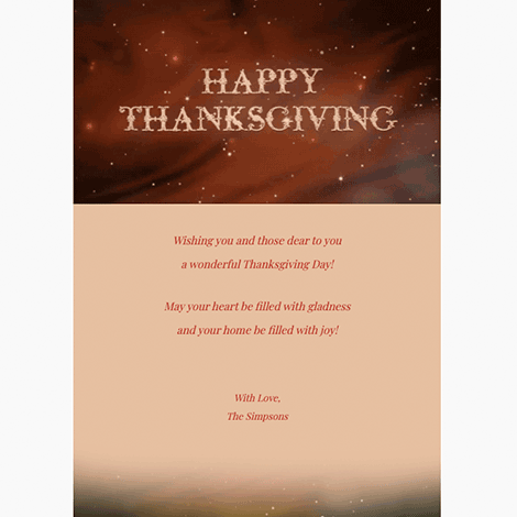 Thanksgiving eCard 21